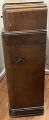 Vintage Floor Radio by Farnsworth Television Bridge Radio Corp Model BC105