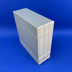 Vintage BASF Reel to Reel Plastic Storage Case Empty Holds 3 X 7″ Tape Clean