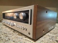 Kenwood KR-5400 Solid State AM/FM Stereo Receiver Tested-Working