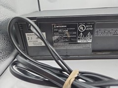Mitsubishi ~ VCR Player HS-U446 ~ Hi-Fi 4-Head VHS Video FOR PARTS NO CABLES