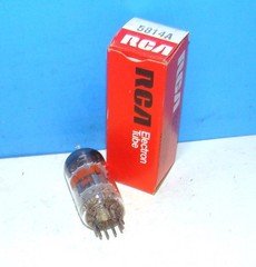 5814A NOS radio GE audio amplifier vintage vacuum tube valve tested 12Au7A ECC82