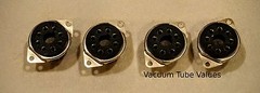 CELANEX 8 pin Octal Vacuum Tube Socket 8PINCLX TOP BOTTOM MOUNT 4 PCS MCINTOSH