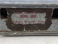 Vintage Beckman Berkeley 700A Decimal Counting Unit 700A 5963 Tubes #1