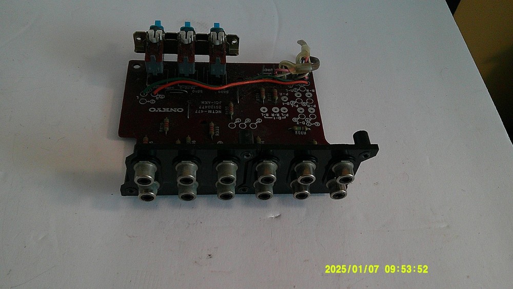 Onkyo TX-4500 MKII Receiver Tape 1/2/3 Board Part PT.# NCTM-477