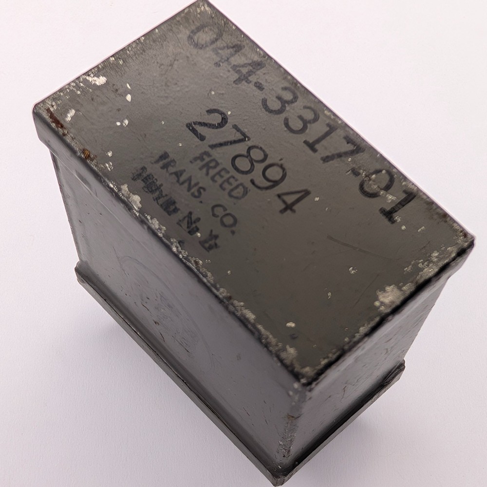 c1950s Freed Transformer 044-3317-01 27894 Electronic Rare Unknown Power 1.5″ E8