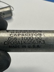 Sprague Vitamin Q 0.056uF 1000VDC Capacitors Lot of 6 USA Untested