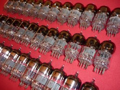 36pcs. 6N3P / 6Н3П ~ 6CC42, 2C51, 5670 Double triode NEW. DATE III-1973