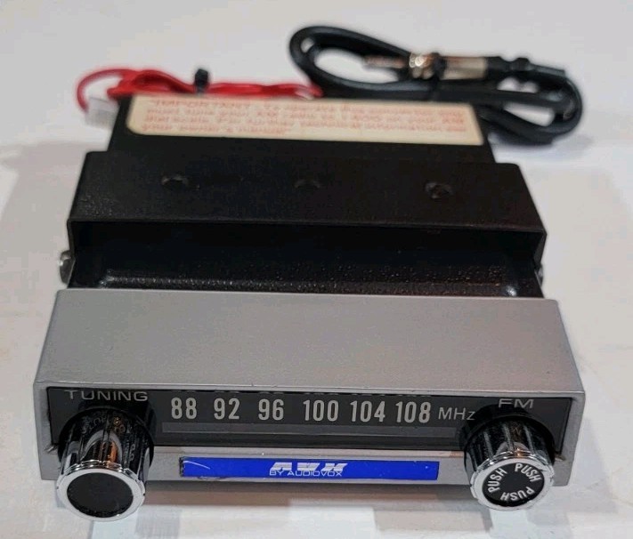 Audiovox FMC-1C Micro FM Converter AM Car Radio 1970s Vintage Very Nice