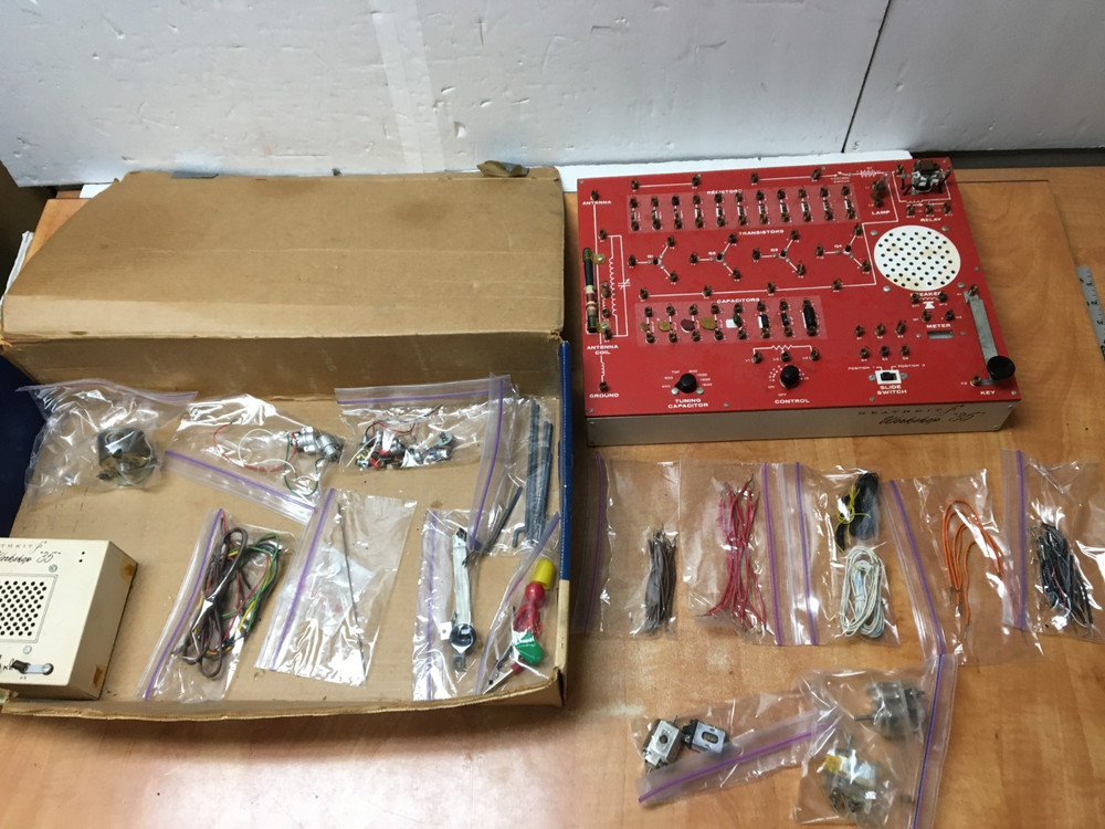 Heathkit Jr. DELUXE ELECTRONIC WORKSHOP 35 , JK-18, Vintage