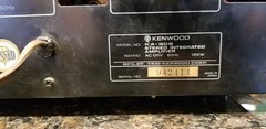 Kenwood KA-305 Integrated Amplifier Fully tested working