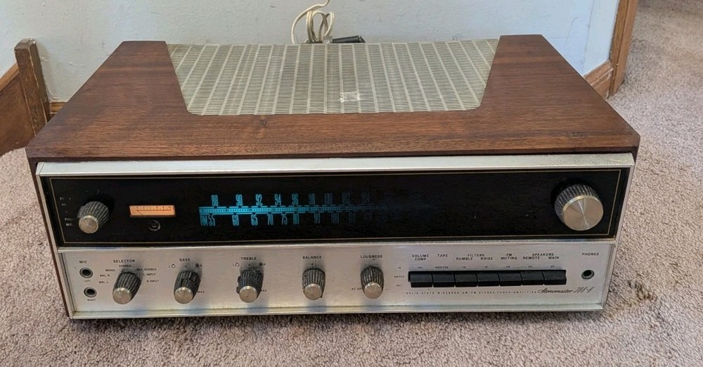 Scott Stereomaster 388-b Stereo Receiver For Parts or Repair