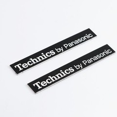 Technics by Panasonic Turntable Logo Badge 54mm(2.125″)X7.9mm(0.312″)