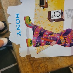 Sony Trinitron kv-1710 Kv-1510 Kv-1201 Tv-750 8fc-100w Brochure