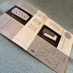 Vintage Altec Catalog Finished Cabinet & Floor Speakers Stereo Equipment 1964 #F