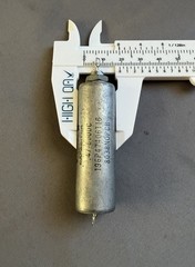 Pair .47 uF 600V Sprague Vitamin Q 196P PIO chassis mount style tone caps