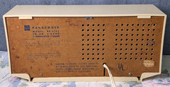 VTG Panasonic RE-6137 FM/AM Radio Solid State Tabletop Matsushita JAPAN Tested!