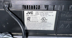JVC HR-VP690U VCR Plus+ VHS Player (NO REMOTE) USED/WORKS
