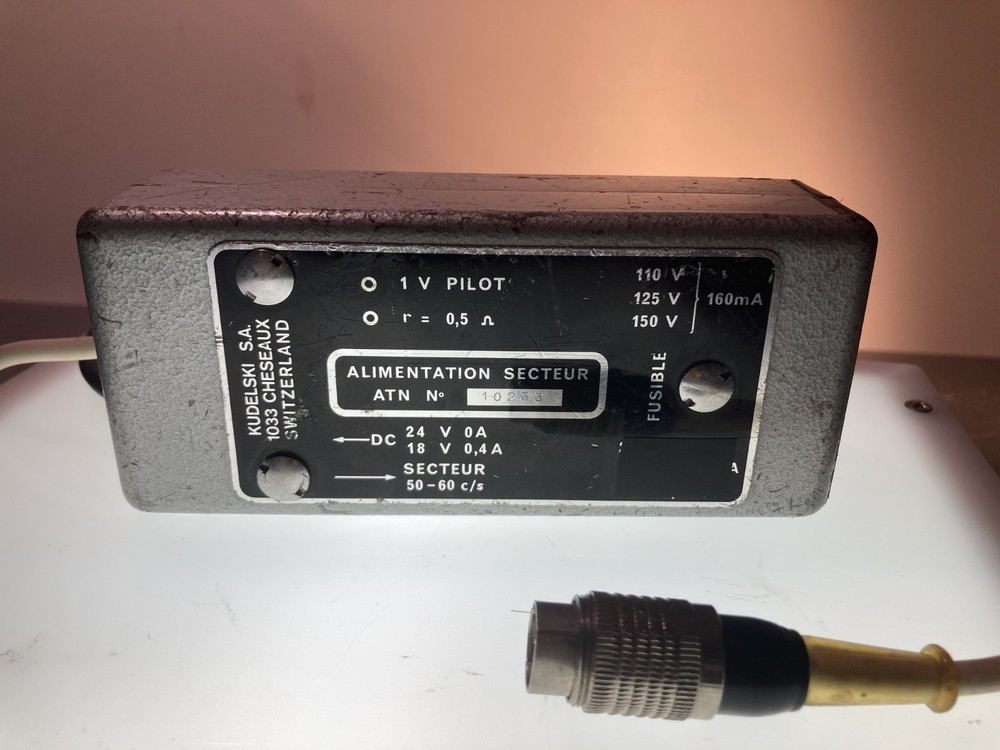 NAGRA ATN Power Supply. Tested, Working Rare early Serial Number