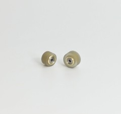 NEW PAIR 1 SMALL & 1 LARGE PINCH ROLLERS FOR SONY TC-KA7ES / TC-K890ES (ATHAN)