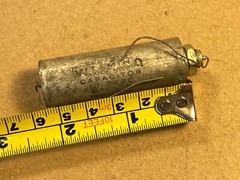 NOS Vintage 1.0 uf 300v Sprague Vitamin Q Crossover Capacitor 1 uf #2