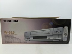 NEW Toshiba W-525 Super VHS 4 Head HiFi Stereo VCR VHS Player Open Box