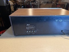 Vintage Silver Zenith MC-9070 Cassette Deck VU Meters High Fidelity SERVICED 🔥