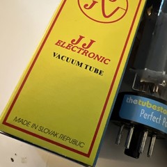 NEW 6L6GC JJ Electronic Vacuum Tube Matched Pair Tube Store Perfect Pair in Box