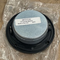 SEAS Prestige 29TFF/W H1318‑06 Textile Dome Tweeters – 6 Ohm – Norway – NOS PAIR