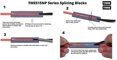 Splicing Kit Open Reel Audio W/ 1/4″ YELLOW Splicing Block & Splicing Tape NEW!