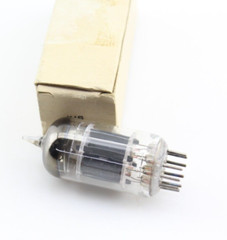 New NOS Qty 1 SYLVANIA JHS 5814A Grey Plates D Getter 1959 NOS Vintage Tube USA