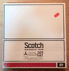 SCOTCH 3M TAPE 207 – REEL TAPE – 3600ft / 1100m – 10.5″ / 26.5cm NEW NOS