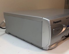 Panasonic PV-V4524S-K 4-Head Hi-Fi Stereo VCR VHS Player Recorder NO Remote WORK