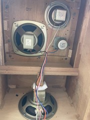 Pair Hitachi H-54H HF Bullet Tweeter Alnico Driver DOD & 8.1 DCR- HS-1400W