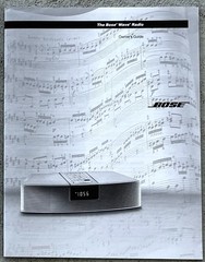 Bose Wave Radio CD 2 – Owners Guide User Manuals Original Instruction Booklets