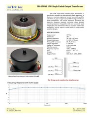 Tube Amplifier DIY Kit – Toroidal Power & Output Transformers STB-15