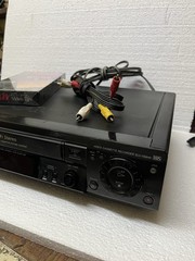 SONY VCR Plus+ VHS Player No Remote Control & AV Cord SLV-789HF Tested