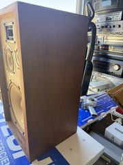 Pioneer CS-77A Speaker Vintage 4-Way Floor Standing Walnut Cabinet Parts