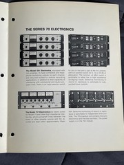 ✨TEAC/TASCAM✨SERIES 70 TAPE DECK MODEL 5/10 CONSOLE 1974!