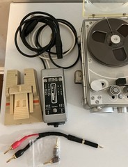 1960 Kudelski Nagra III Reel-to-Reel Tape Machine Analog Recorder w/ Accessories