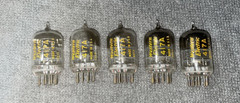 WESTERN ELECTRIC 417A’s 5 IDENTICAL N.O.S. TUBES SAME DATE CODES 1/60