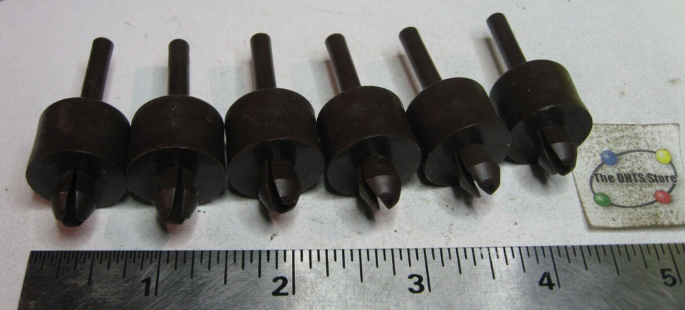Equipment Foot Feet Brown Plastic 3/4″ Dia x 5/8″ Tall Zenith 166-91 – NOS Qty 6