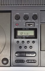 EIKI Portable Stereo CD Compact Disc Player Audio Cassette Tape Recorder 7070