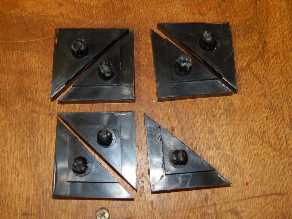 Vintage Bertagni Electroacoustic Systems BES SM Series Grill Corner Post Mount