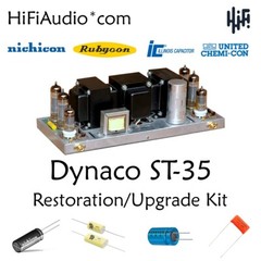 Dynaco ST-35 Tube Amplifier Restoration Kit repair service fix capacitor