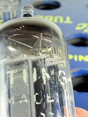 Closely Matched Pair Tung-Sol ECC82 12AU7 D-Getter Test as NOS Balanced Tube