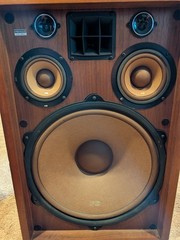 Vintage Pioneer CS-99A Speakers Set 5 Way Speaker 100W Wood Cabinets