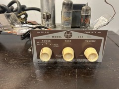 Audiotronics 300 guitar amplifier project vintage tube amp 6×4 el84 6bq5 6av6 #1
