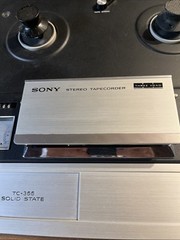 Sony TC-355 Reel To Reel Stereo 1/4″ Tape Recorder Parts Only