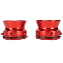 1 Pair NAB Hub Adapters Professional Polished Aluminum Reel To Reel Tape Opener