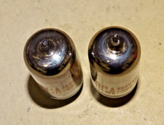 Pair, RCA Radiotron Type 5814A Radio/Audio Tubes, NOS